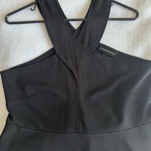 Lane Bryant Black Halter Dress